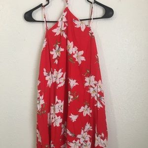 Retro Summer Floral Dress Good Condition